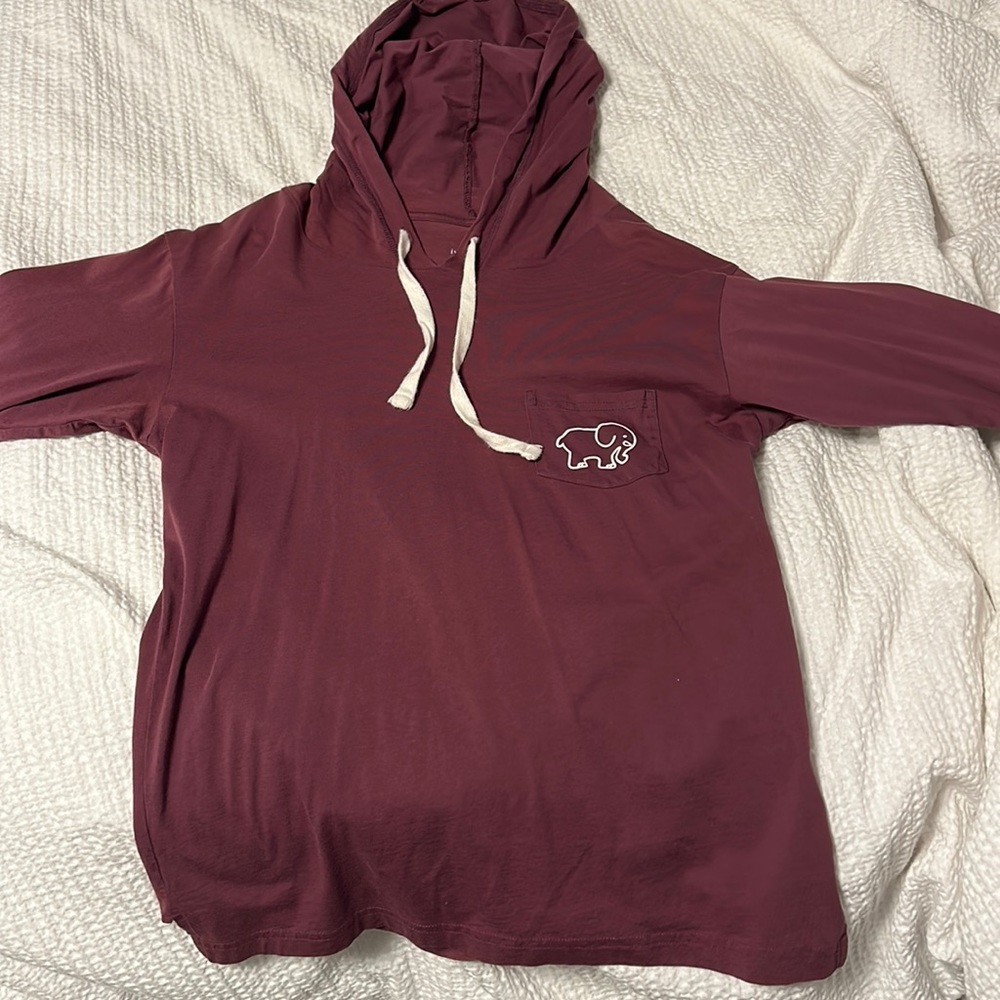 ivory ella hooded long sleeve